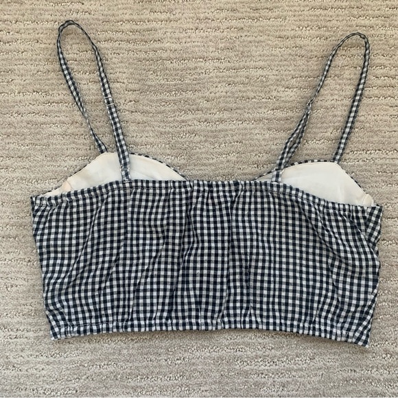 Verge Girl Check Bustier Top - Picture 6 of 7